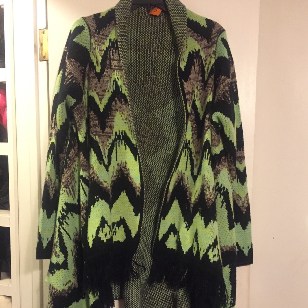Rare, vintage Voom by Joy Han cardigan wrap